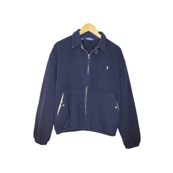 Polo Ralph Lauren Other - Vintage Polo Ralph Lauren Zip Up Fleece Jacket